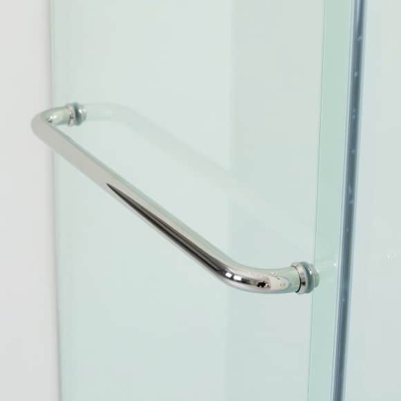 Chrome towel rack