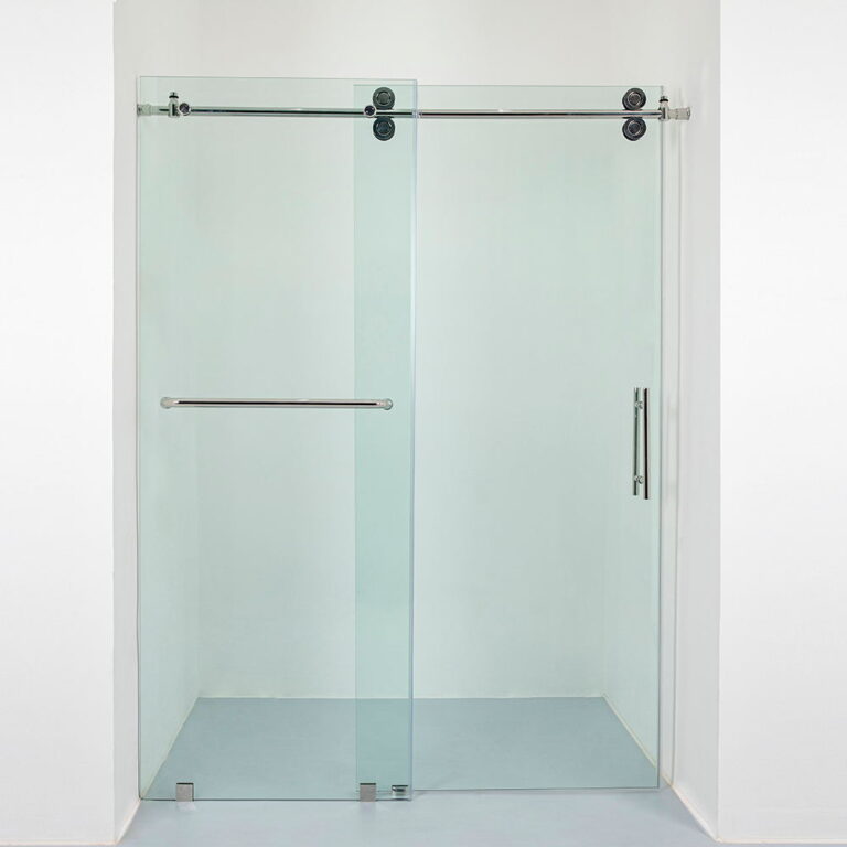 3 Luxury frameless sliding shower door Chrome_看图王