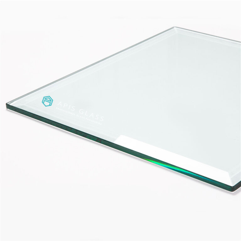 Rectangle tabletop glass beveled edge (5)