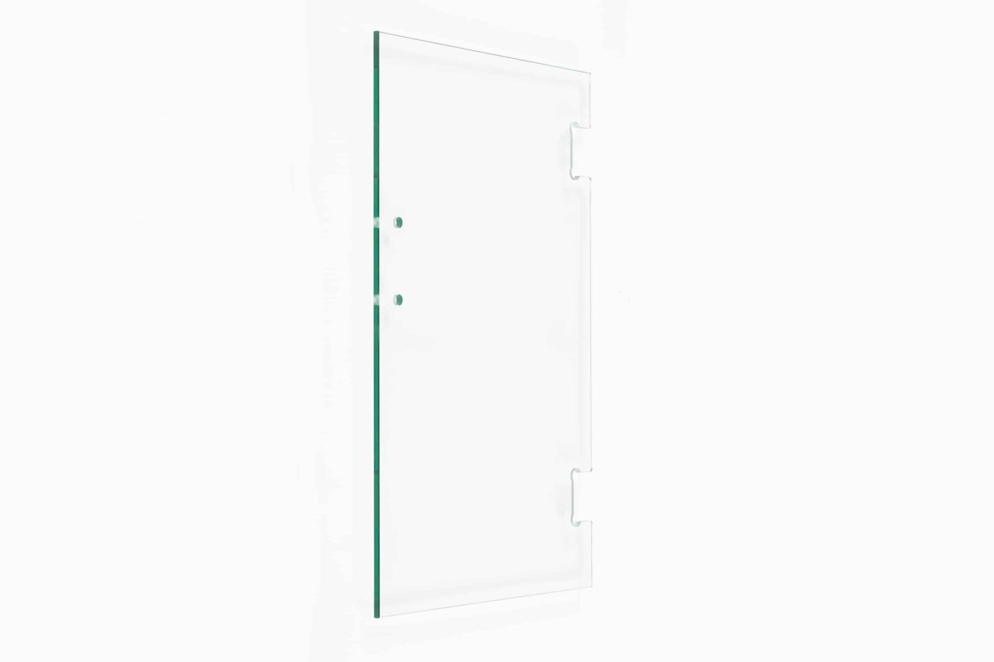 Adjustable Hinged frameless shower door Apis Glass