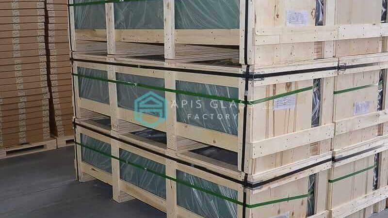 wood box packing for glass shower door.jpg