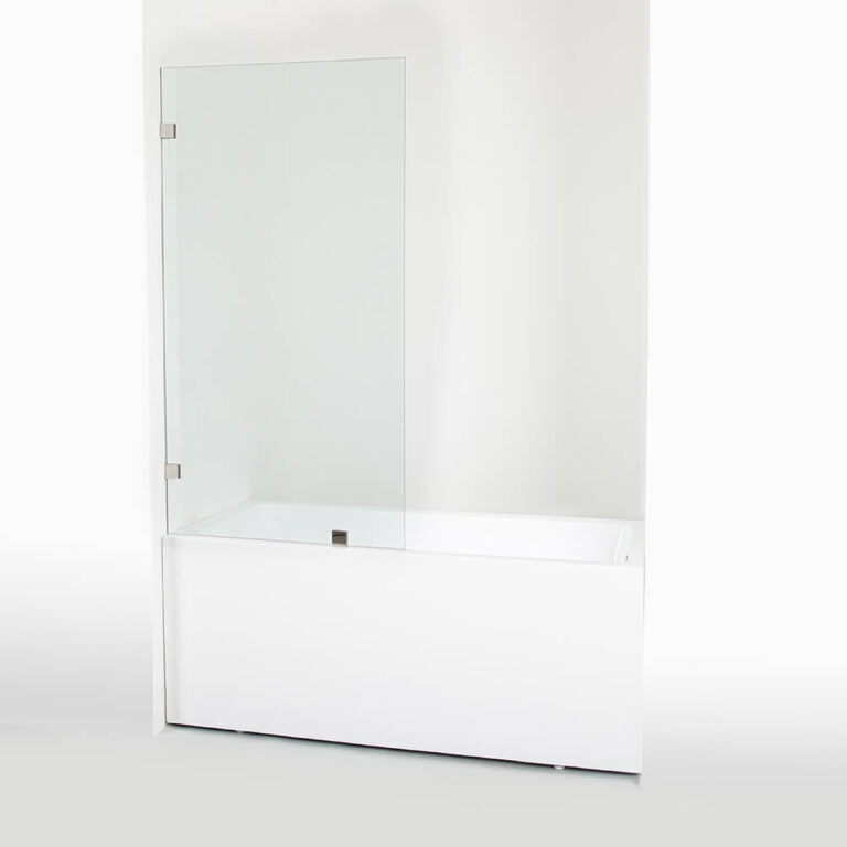 2 Bathtub Fixed shower door Chrome Apisglass (1)
