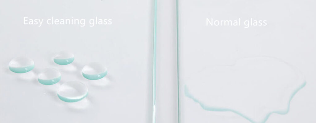 Easy cleaning for glass shower doors Apisglass