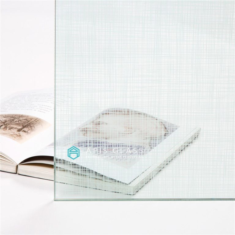 Printed tempered shower glass Apisglass 3