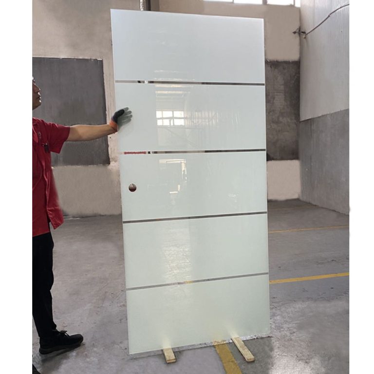 Printed tempered shower glass Apisglass 4