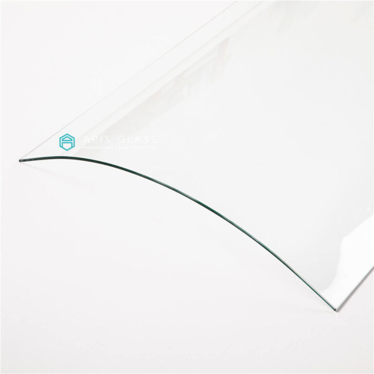Tempered curved shower glass C shape Apisglass (4)