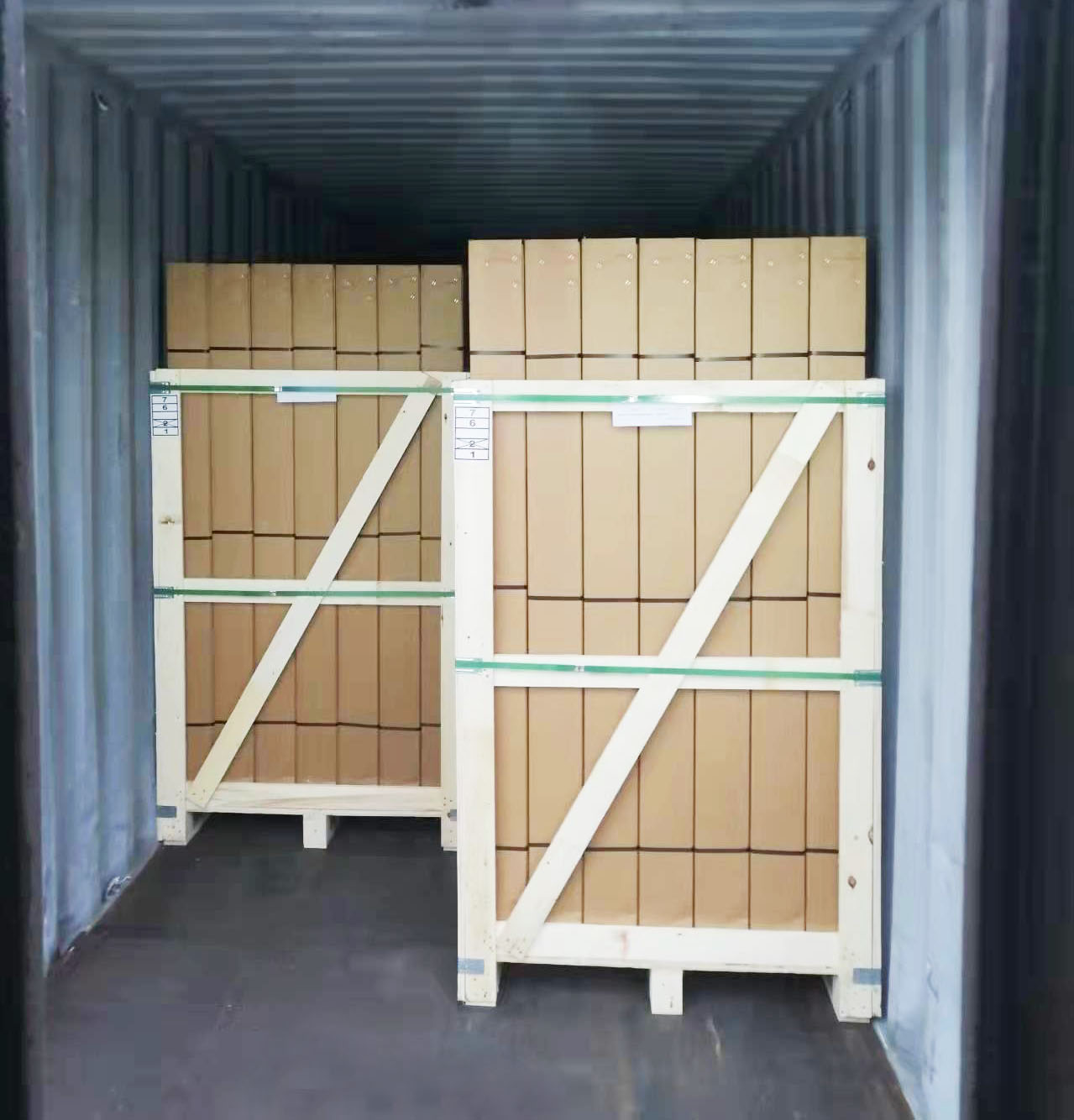 Packing of Glass Shower Doors Apis Glass