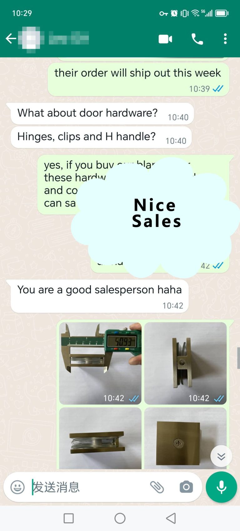 Nice sales