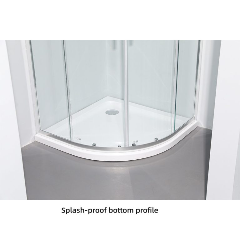 7 Splash-proof bottom profile