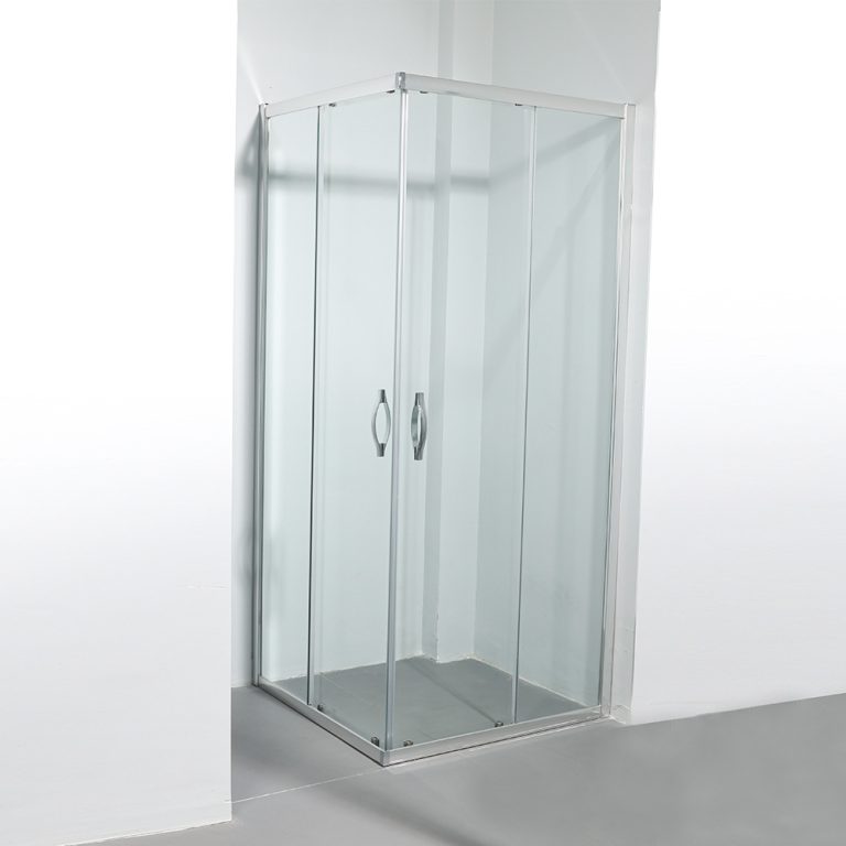 1 Corner entry shower enclosure