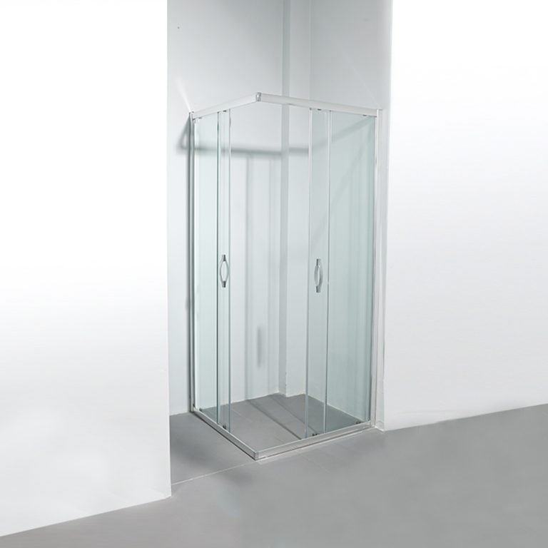 2 Corner entry shower enclosure