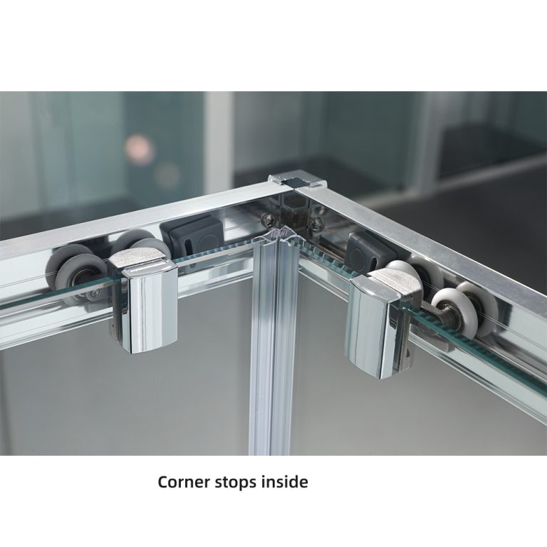 4 Corner stops inside